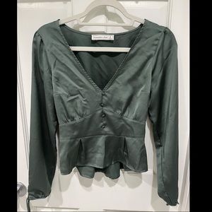 Abercrombie & Fitch Satin Blouse